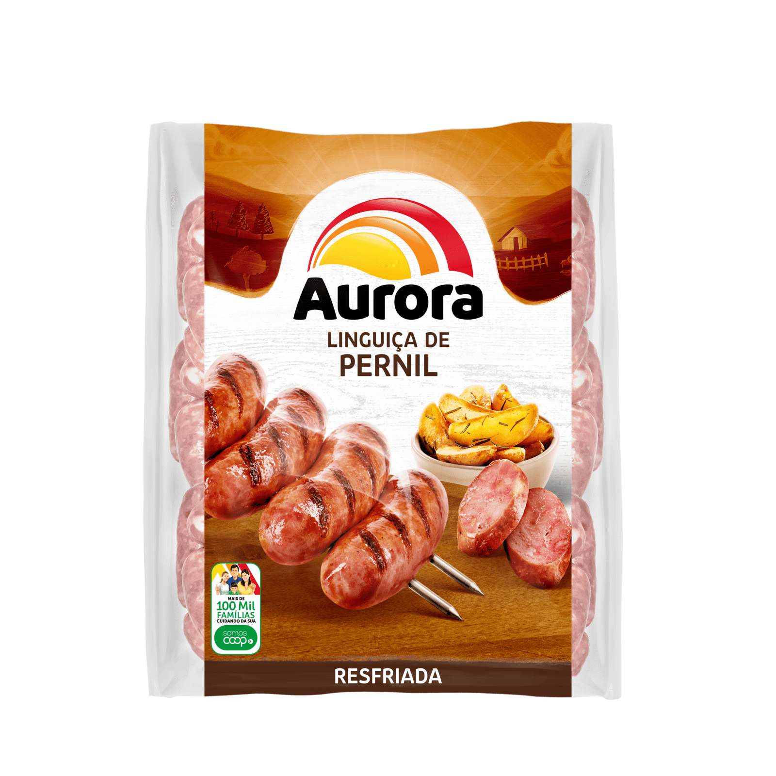 Linguiça de pernil resfriada 700g