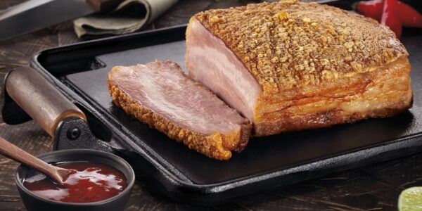 Panceta com Molho de Goiabada Picante