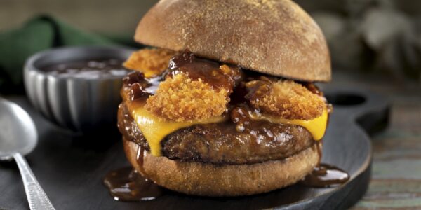 Costela Barbecue com Bacon Empanado