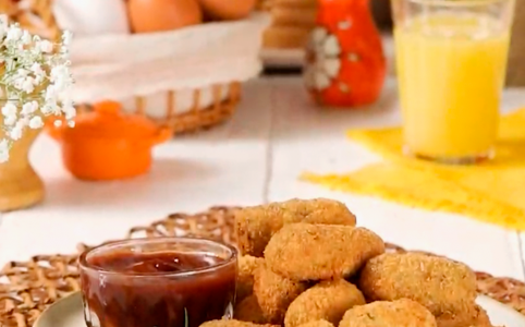 Bolinho de Costela Suína com Barbecue de Goiabada